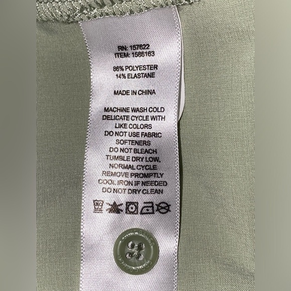 Eddie Bauer Shirt Classic Button Roll Tab‎ Cuff Outdoor Trails Hiking Women L - Picture 6 of 9